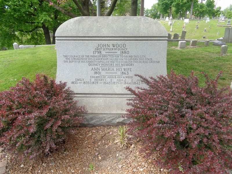 John Wood Gravestone. Click for full size. John Wood Gravestone image. Click for full size.