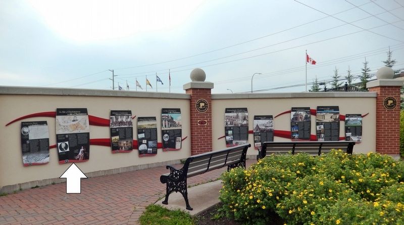 The Site of Charlottetown Marker. Click for full size. The Site of Charlottetown Marker image. Click for full size.