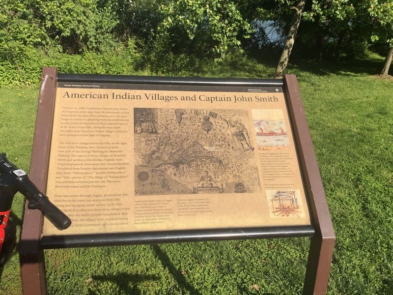 American Indian Villages and Captain John Smith Marker image. Click for full size.