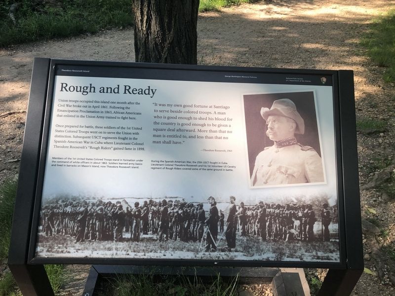 Rough and Ready Marker. Click for full size. Rough and Ready Marker image. Click for full size.