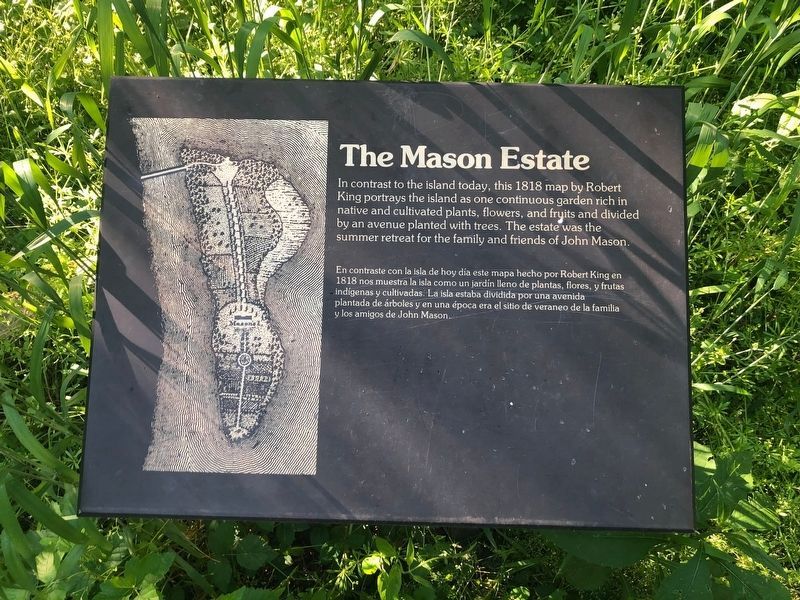 The Mason Estate Marker image. Click for full size.