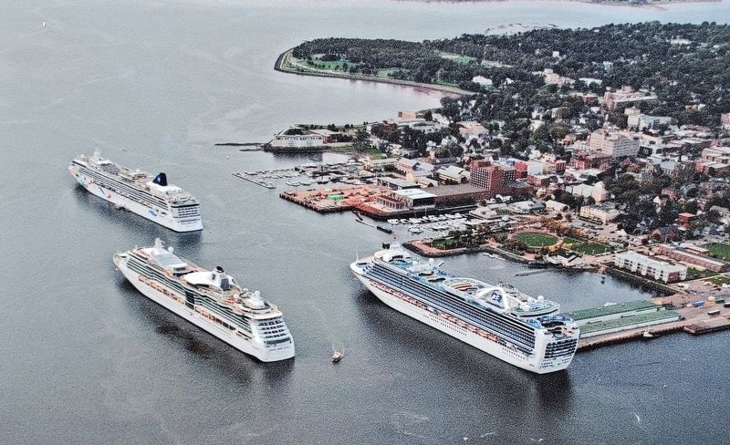 Marker detail: Cruise Ships image. Click for full size.