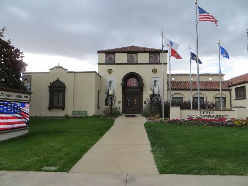 Lehi Memorial Building. Click for full size. Lehi Memorial Building image. Click for full size.