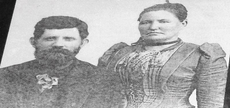 Marker detail: Kumen and Mary Nielson Jones. Click for full size. Marker detail: Kumen and Mary Nielson Jones image. Click for full size.