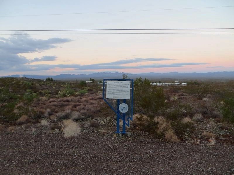 Searchlight Marker. Click for full size. Searchlight Marker image. Click for full size.