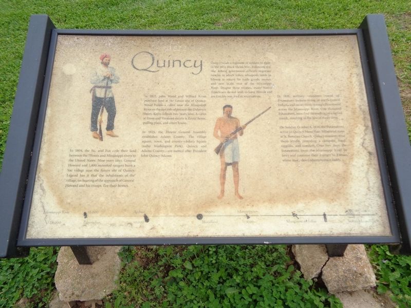 Quincy Marker. Click for full size. Quincy Marker image. Click for full size.