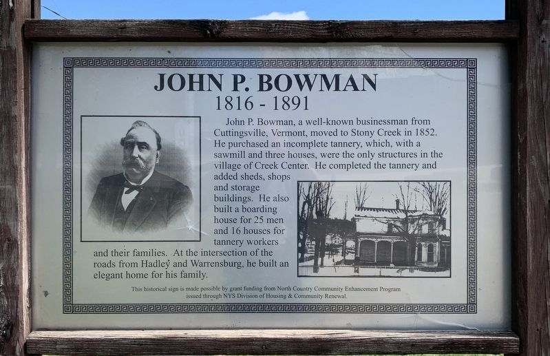 John P. Bowman Marker. Click for full size. John P. Bowman Marker image. Click for full size.