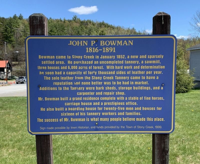 John P. Bowman Marker. Click for full size. John P. Bowman Marker image. Click for full size.