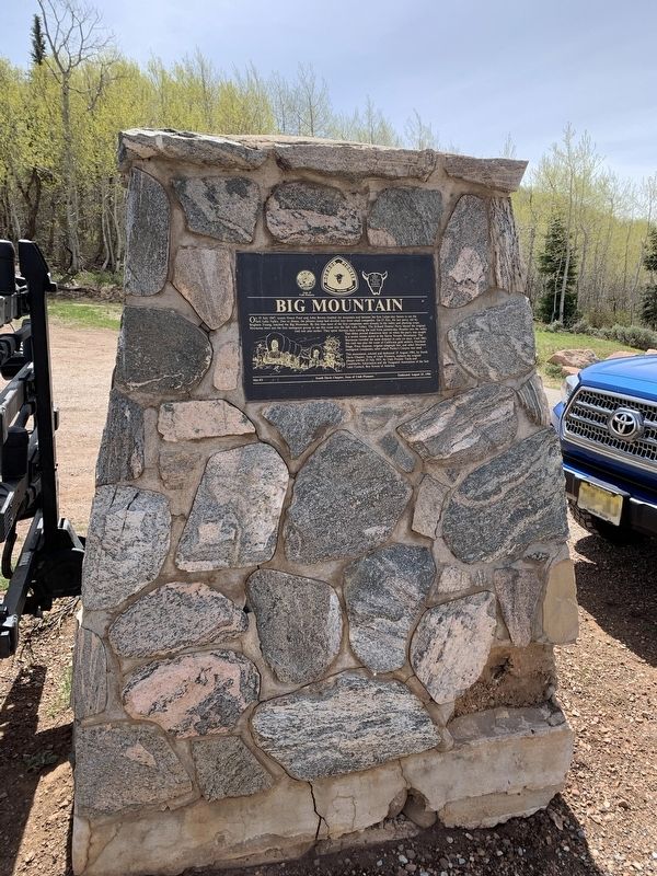 Big Mountain Marker. Click for full size. Big Mountain Marker image. Click for full size.