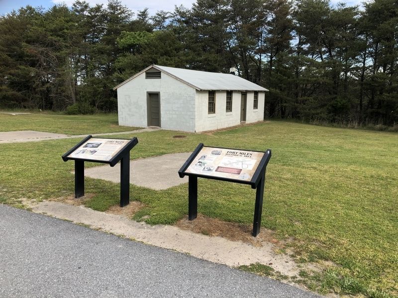 Fort Miles Historical Area Marker image. Click for full size.