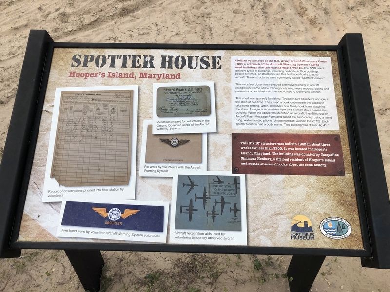 Spotter House Marker image. Click for full size.