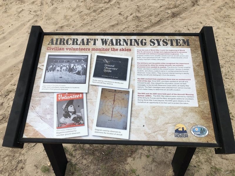 Aircraft Warning System Marker image. Click for full size.