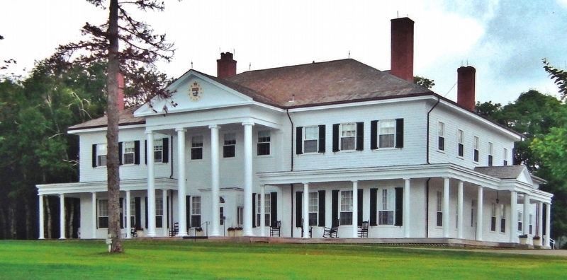 Marker detail: Government House (Fanningbank) image. Click for full size.