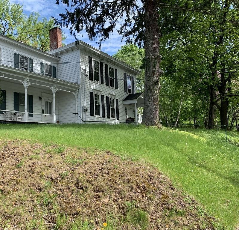 “First House On The Hill” Marker. Click for full size. “First House On The Hill” Marker image. Click for full size.