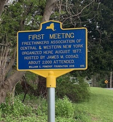 First Meeting Marker. Click for full size. First Meeting Marker image. Click for full size.
