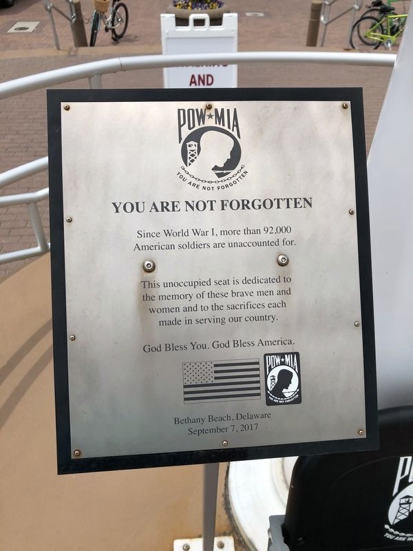 You Are Not Forgotten Marker image. Click for full size.