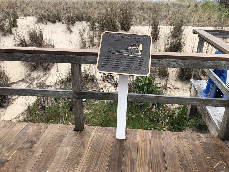 Warren's Restaurant Marker image. Click for full size.