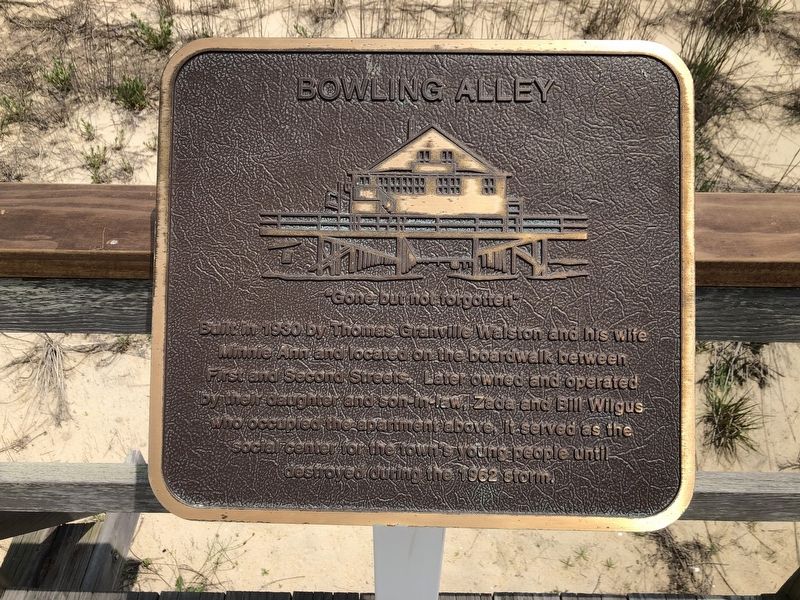 Bowling Alley Marker image. Click for full size.