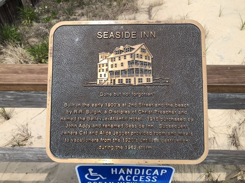Seaside Inn Marker image. Click for full size.