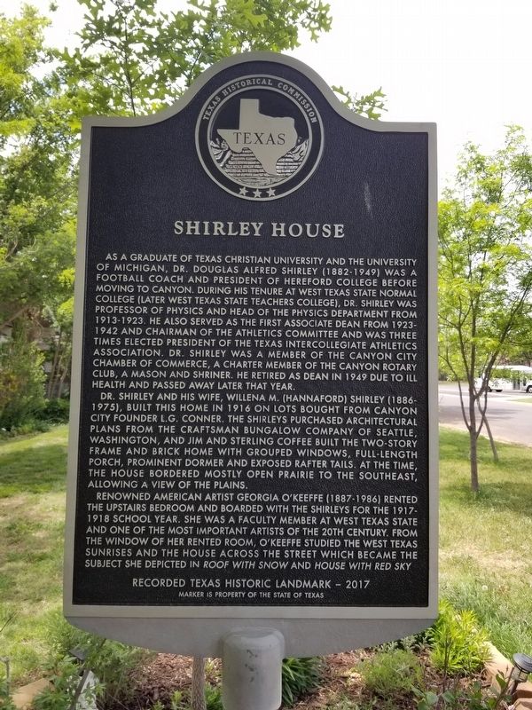 Shirley House Marker image. Click for full size.