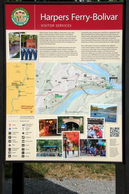 Harpers Ferry - Bolivar Visitor Services. Click for full size. Harpers Ferry - Bolivar Visitor Services image. Click for full size.