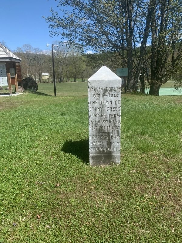Warren County Marker. Click for full size. Warren County Marker image. Click for full size.