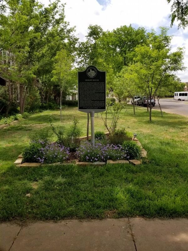 Shirley House Marker. Click for full size. Shirley House Marker image. Click for full size.