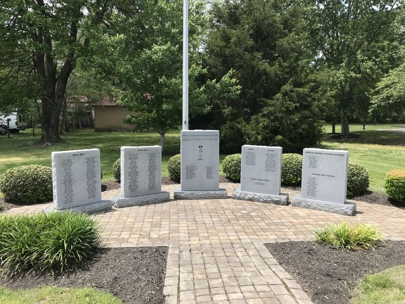Watertown, Tennessee Veterans Memorial image. Click for full size.