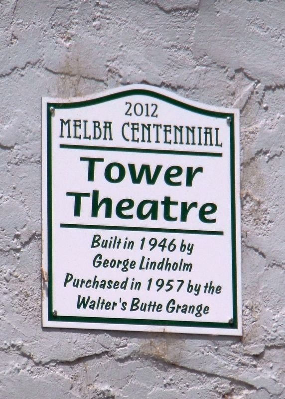 Tower Theater Marker image. Click for full size.