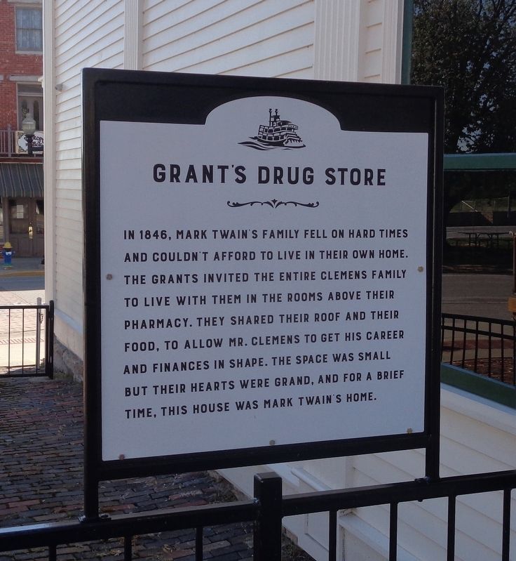 Grant's Drug Store Marker image. Click for full size.