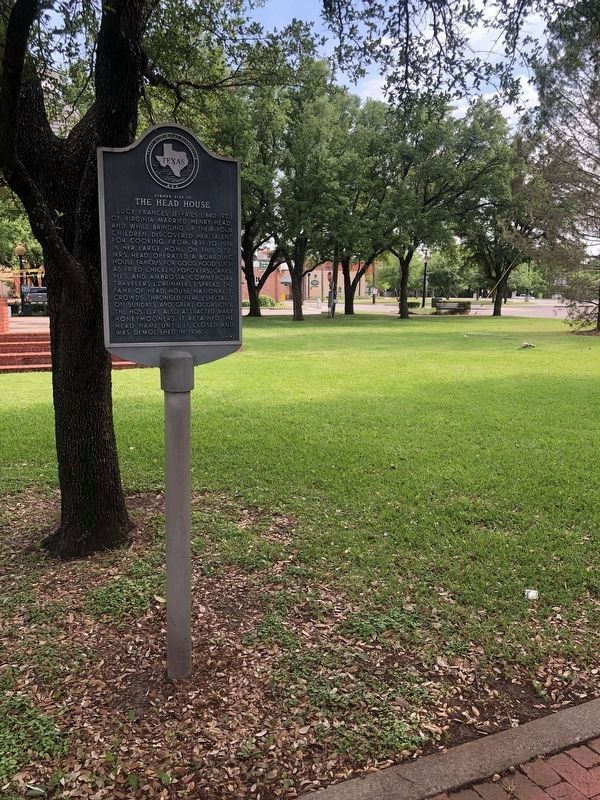 Former Site of The Head House Marker. Click for full size. Former Site of The Head House Marker image. Click for full size.