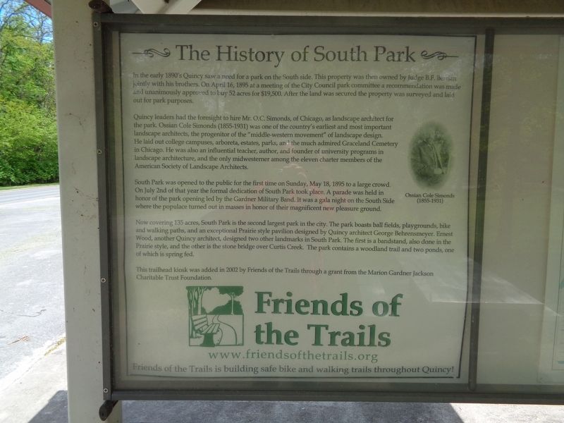 The History of South Park Marker image. Click for full size.