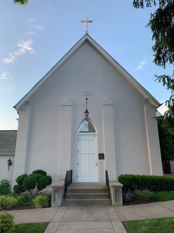 Original St. Philip Catholic Church. Click for full size. Original St. Philip Catholic Church image. Click for full size.