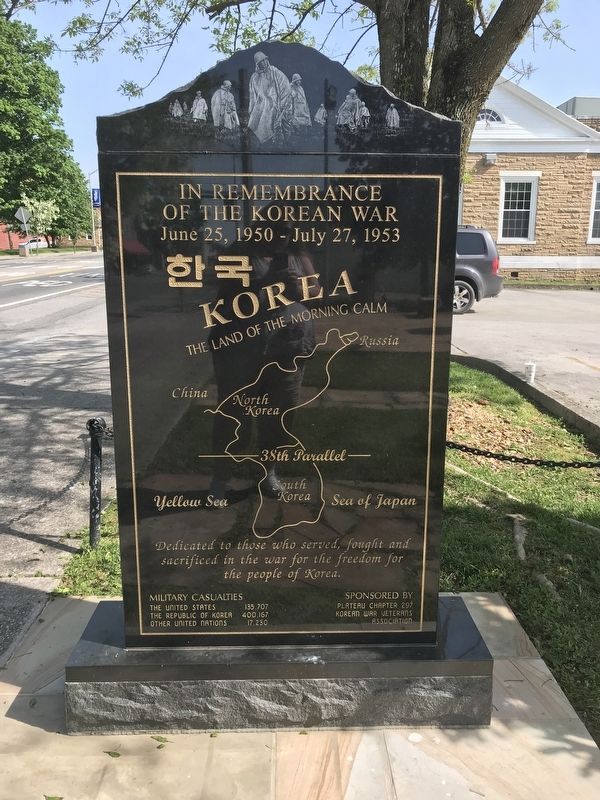 Korean War Memorial. Click for full size. Korean War Memorial image. Click for full size.