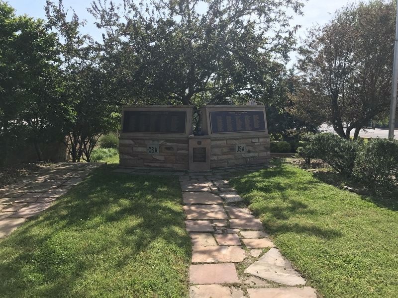 Cumberland County Civil War Veterans Monument image. Click for full size.