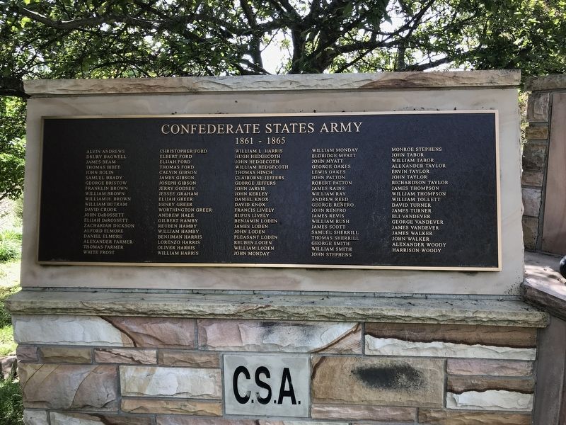 Cumberland County Civil War Veterans Monument image. Click for full size.