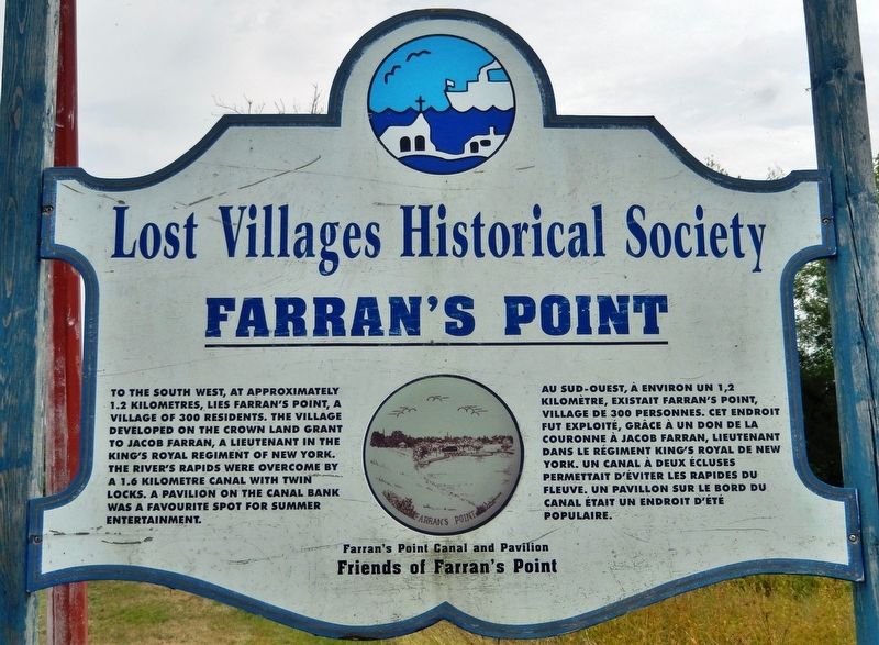 Farran's Point Marker. Click for full size. Farran's Point Marker image. Click for full size.