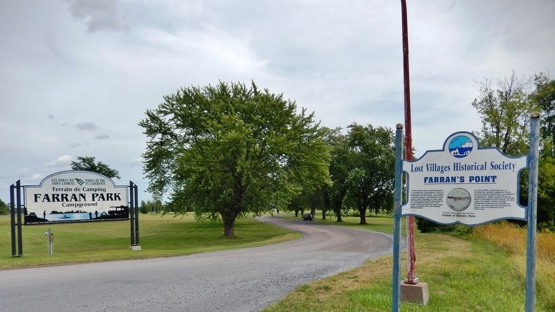 Farran's Point Marker. Click for full size. Farran's Point Marker image. Click for full size.