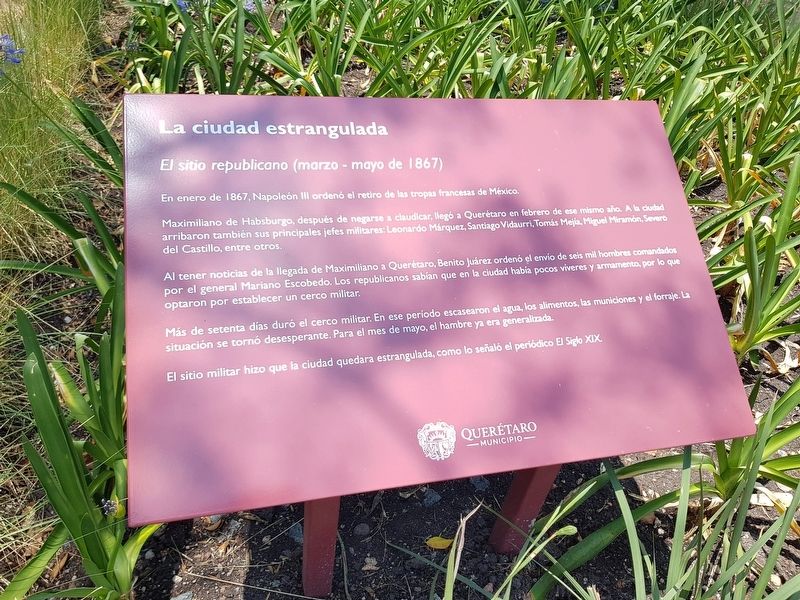The Strangled City Marker image. Click for full size.