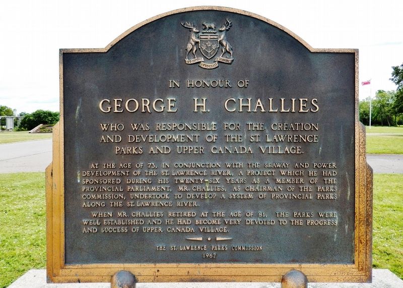 George H. Challies Marker image. Click for full size.
