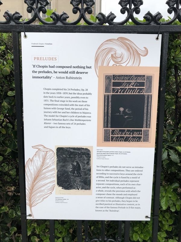 Preludes Marker. Click for full size. Preludes Marker image. Click for full size.
