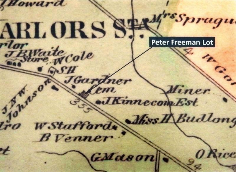 Marker detail: Original Peter Freeman Lot. Click for full size. Marker detail: Original Peter Freeman Lot image. Click for full size.