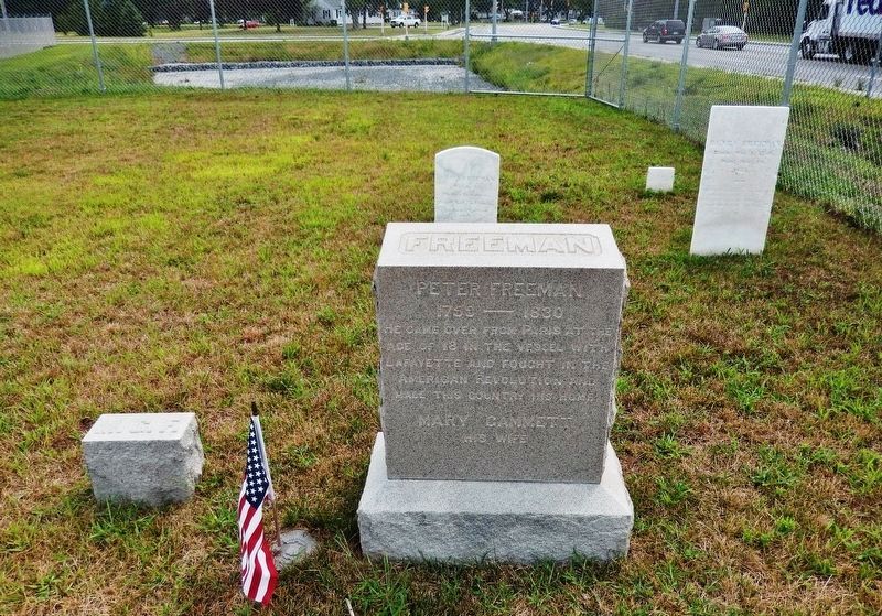 Peter Freeman Headstone. Click for full size. Peter Freeman Headstone image. Click for full size.