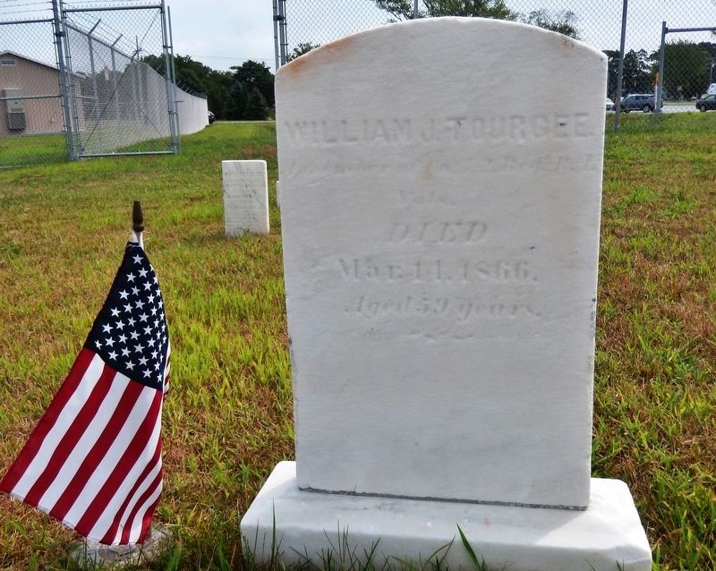 William J. Tourgee Headstone image. Click for full size.