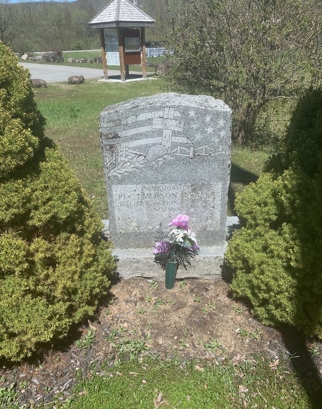 PFC Emerson H. Baker. Click for full size. PFC Emerson H. Baker image. Click for full size.