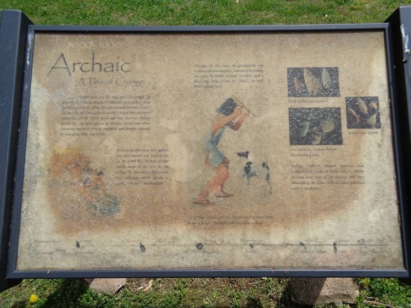 Archaic Marker. Click for full size. Archaic Marker image. Click for full size.
