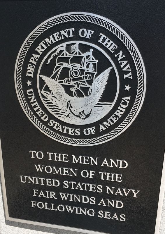U.S. Navy Monument. Click for full size. U.S. Navy Monument image. Click for full size.