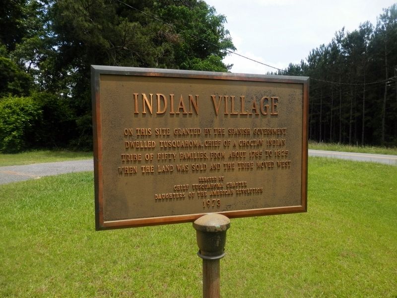Indian Village Marker. Click for full size. Indian Village Marker image. Click for full size.