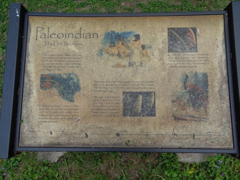 Paleoindian Marker. Click for full size. Paleoindian Marker image. Click for full size.