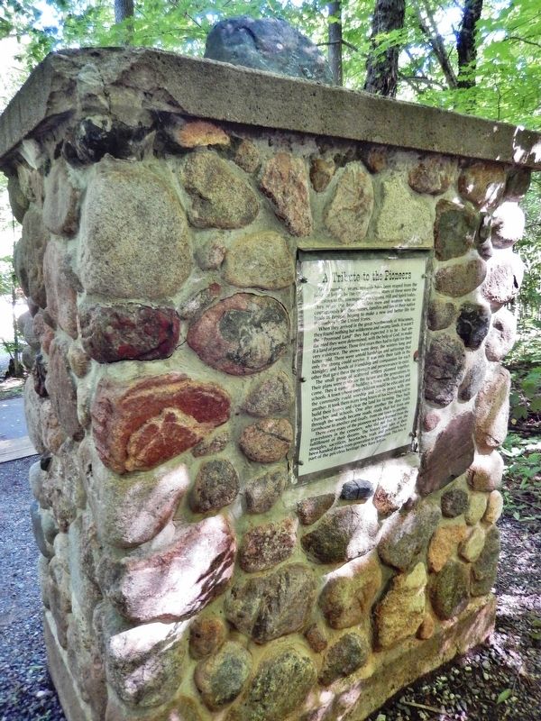 First Settlers of Ogema, Spirit and Hill Monument (<i>side 2</i>) image. Click for full size.